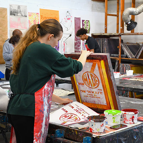 Student Screenprinting