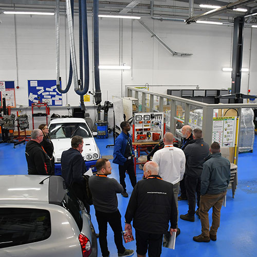 Automotive Industry Employers Touring our Facilities