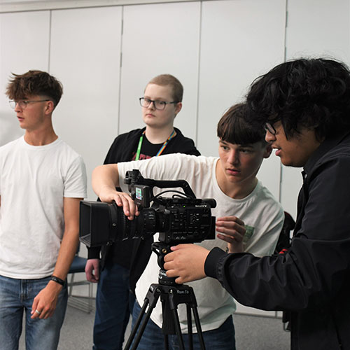 Four Students Camera